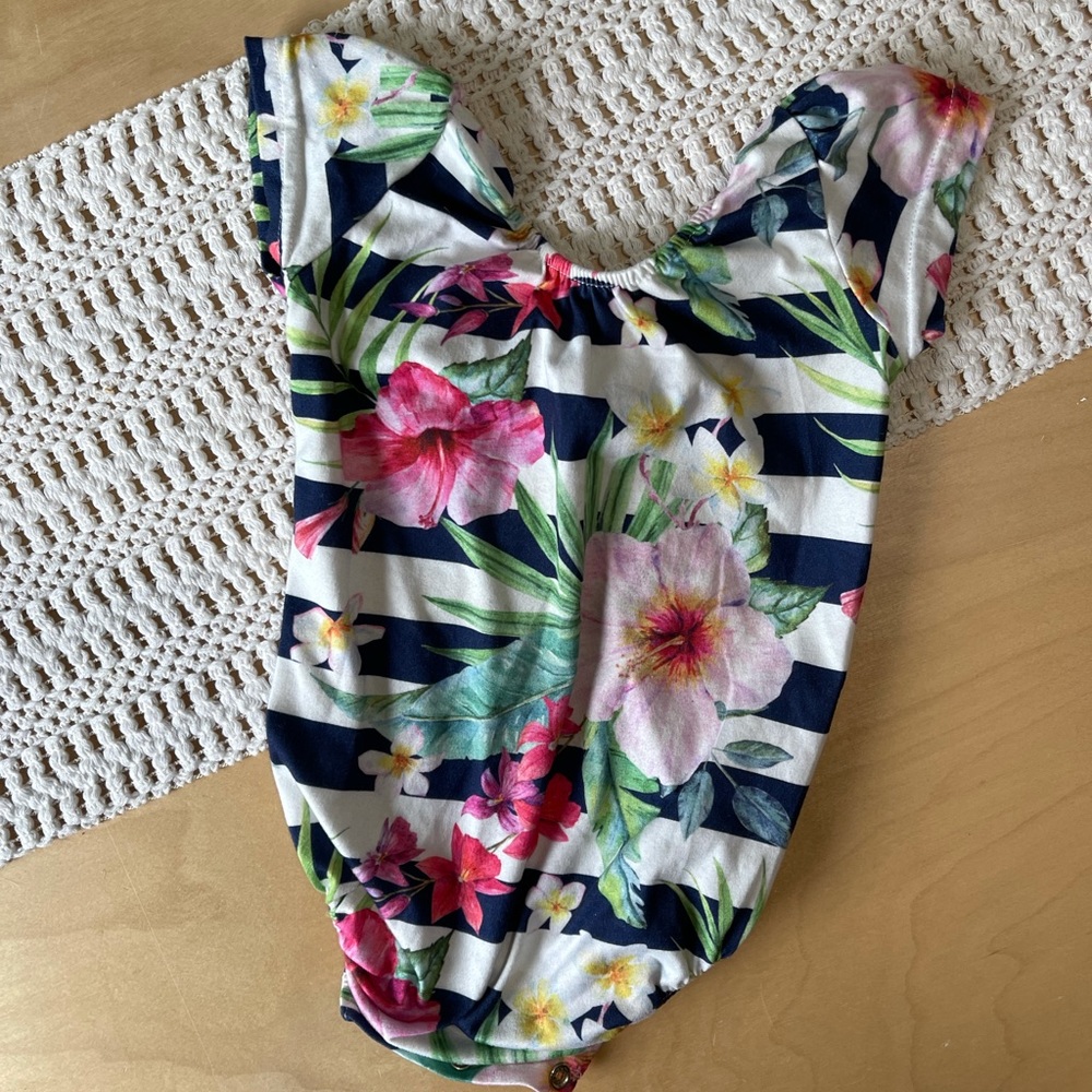 Bailey blossoms romper